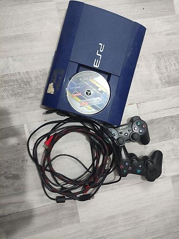 nintendo controller: Игровая приставка Sony PlayStation 3 Super Slim (синяя) — 1