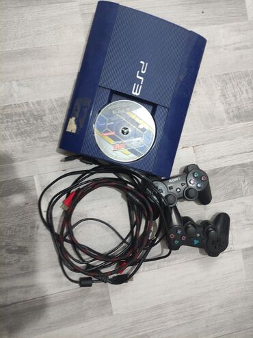 сайма приставка: Игровая консоль PlayStation 2 (модель Slim) с комплектом аксессуаров