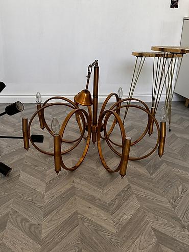 bayraq sekili: Çılçıraq, 10 və daha çox lampa, Metal — 3
