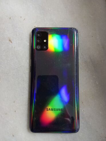 samsunq j 6: Samsung Galaxy A51, 128 GB, rəng - Qara