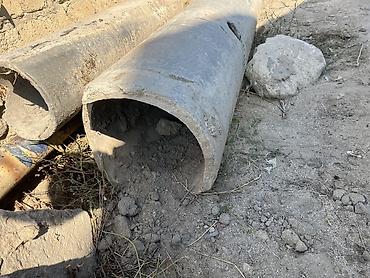 Beton və beton məmulatları: İşlənmiş Beton boru, Diametr: 400 mm, uzunluğu - 2 metr — 4