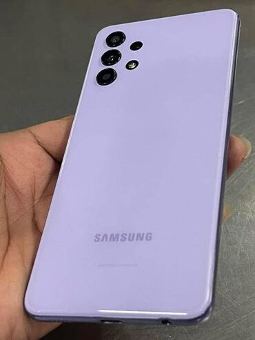 samsung edge 8: Samsung Galaxy A32, 64 GB, rəng - Mavi