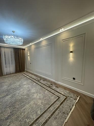 кв в канте: 1 комната, 48 м², сквер Тоголок Молдо 108 серия, 1 этаж, Дизайнерский ремонт — 9