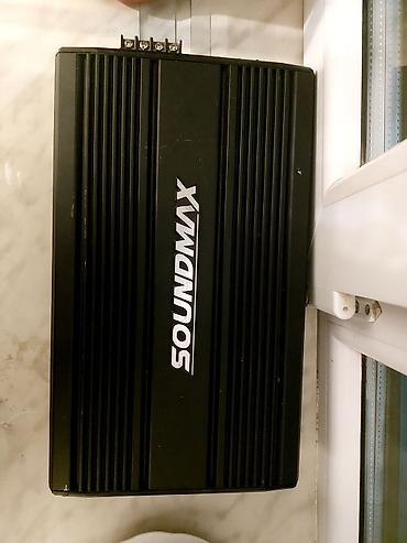 ses yazan: SOUNDMAX SX-3000.4AB – 12V Avtomobil Gücləndiricisi - Model — 1