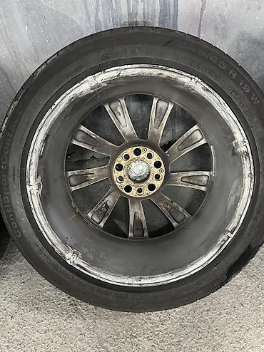 Диски: Диски Lorinser r19 Шины continental Перед: 275/40/19 Зад: 275/45/19 — 9