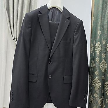 kurtalar: Klassik qara üçlü kostyum dəsti – MR MORQAN - Komplekt: pencək, jilet — 1