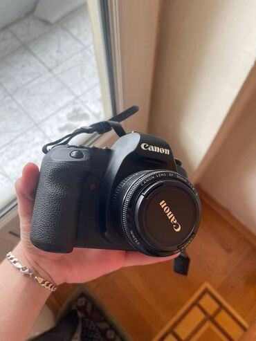 canon 50mm 1 8: Canon 5D Mark 2 + 50mm f1.8 ii fotokamera tam ideal veziyyetdedir