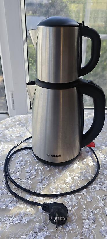 İçki texnikası: Bosch TTA5883 elektrik çaydan-samovar - 2 parçalı dizayn: aşağıda su — 4
