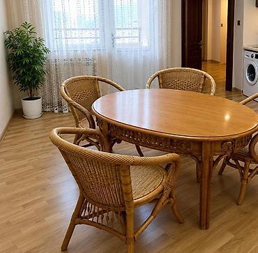 Ev və bağ: Salam 800 manat tebii bambuk, 3 eded kreslo ile bir yerde ünvan 28 — 1