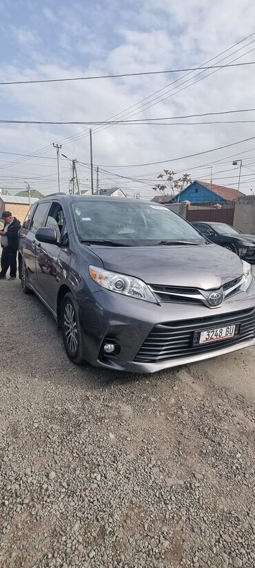 runx alex: Toyota Sienna: 2019 г., 3.5 л, Автоматтык, Бензин, Вэн/Минивэн