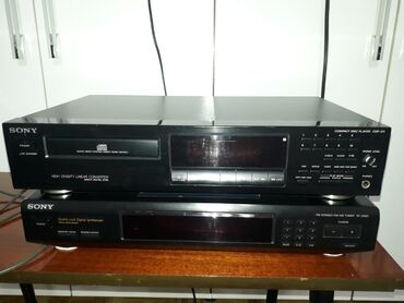 Усилители звука: Продаю! CD PLAYER SONY CDP-311. В хорошем состоянии с пультом — 1