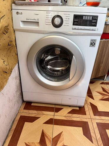 Paltaryuyan maşınlar: Paltaryuyan maşın LG, 6 kq, İşlənmiş, Avtomat, Qurutmasız, Kredit yoxdur