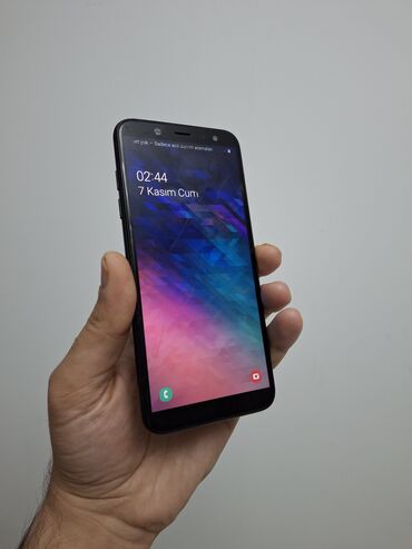 Samsung: Samsung Galaxy A6, 32 GB, rəng - Qara, Barmaq izi — 2