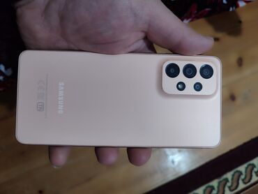 samsung galaxy j5 ekran: Samsung Galaxy A33 5G, 128 GB, rəng - Çəhrayı, İki sim kartlı, Face ID, Sənədlərlə