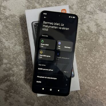 Redmi: Redmi Note 11S, 128 GB, rəng - Qara, Barmaq izi, Face ID — 9