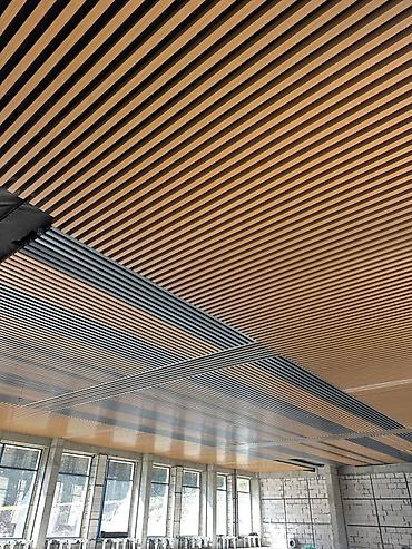 samsung beam: Линейные реечные потолки для улицы и интерьера - Изготовление и — 7