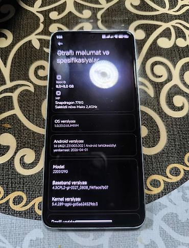 200 lite: Xiaomi 12 Lite, 256 GB, rəng - Yaşıl, 
 Sensor, Barmaq izi, İki sim kartlı — 1