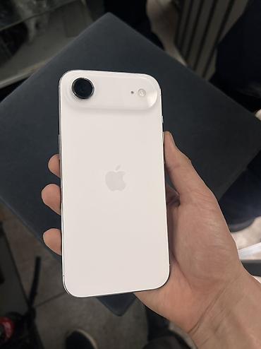 iphone 27: IPhone Air, Б/у, 256 ГБ, Защитное стекло, Чехол, Коробка, 100 % — 1
