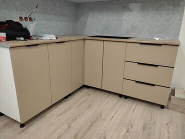 Кухонные гарнитуры: Ассолом Алейкум туугандар мебель жасайбыз кухня шкаф любой вид по — 6