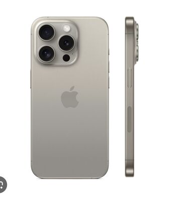 Apple iPhone: IPhone 15 Pro Max, Б/у, 256 ГБ, White Titanium, Зарядное устройство, Защитное стекло, 95 %