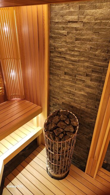Tikinti işləri: Sauna tikintisi Saunaların tikintisi və təmiri Azərbaycanın — 2