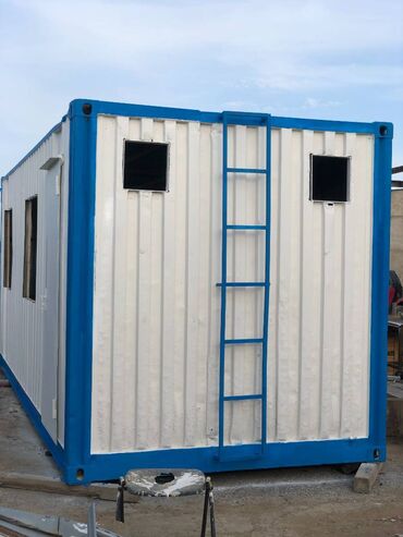 Konteynerlər: 6 və 12 metrlik konteynerlər. Ofis, anbar və soyuducu tipli — 9