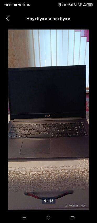 Ноутбуки: Ноутбук, Acer, 6 ГБ ОЗУ, Б/у, Для несложных задач — 19