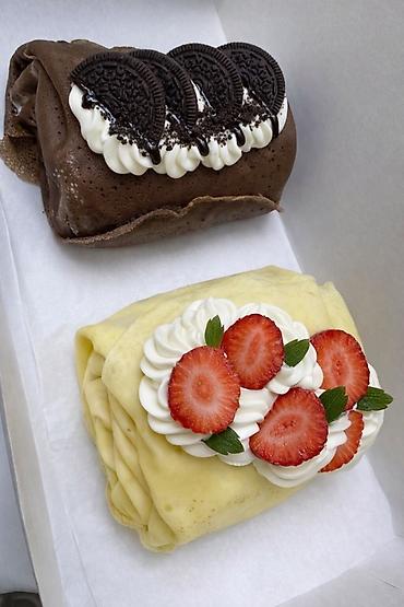 Съедобные букеты: Креп-роллы Crepe Poll Японские блинные роллы,сладкие нежные и — 18