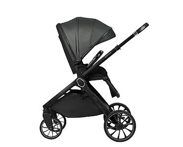 katrin kombinezoni: KIKKA BOO Kolica TIFFANY 2u1 – dark grey (SKU: KKB2) Kikka Boo — 8