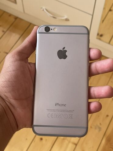 2 qapılı soyuducu: IPhone 6s, 16 GB, Space Gray, Barmaq izi