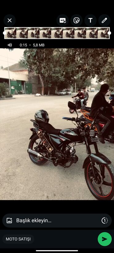 Digər nəqliyyat: Tufan - M50, 80 sm3, 2022 il, 16000 km