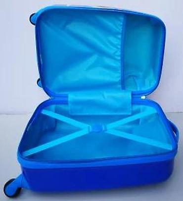 Putni koferi i torbe: Dečiji kofer u plavoj boji sa motivom Transformersa, idealan za — 9