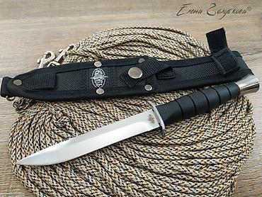 Охотничьи ножи: Нож Адмирал от Витязь, сталь 65Х13, рукоять ABS-пластик Охота и — 10