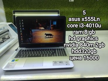 Ноутбуки: Ноутбук, 8 ГБ ОЗУ, Intel Core i5, 15.6 ", Б/у, Для работы, учебы, память HDD + SSD — 2