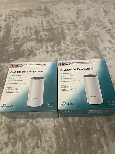 deco роутер: TP-Link Deco E4 (AC1200) — модуль системы Mesh Wi‑Fi для всего дома — 4