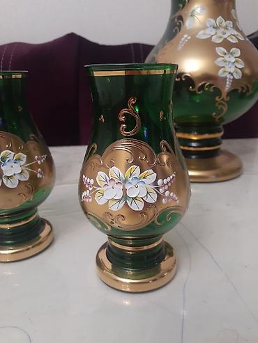 kuvşin: 30 ilin bagema dəsti, 6 bakal 1 kuvşin. Təmiz Çexiyanındır. Çox baha — 7