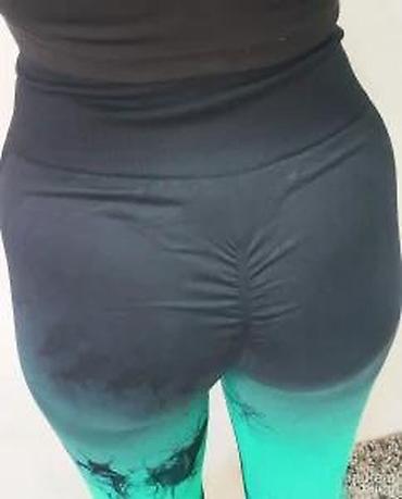 Helanke, biciklistički šortsevi: Ženske sportske helanke visokog struka - Model: duge helanke sa — 19