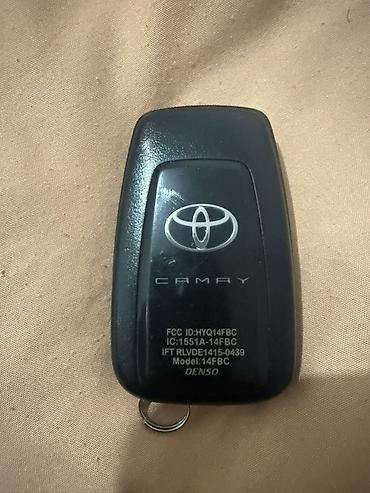 ключи камри: Смарт-ключ Toyota Camry (бренд DENSO) - Оригинальный брелок-ключ для — 1