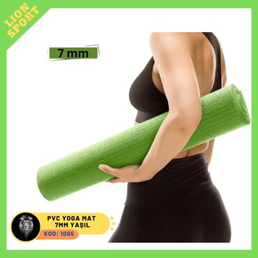 yoga mati: 🔴 PVC yoga mat 7 mm 🔸 şəhərdaxili çatdırılma var 👉 ( ev,iş yeri,metro