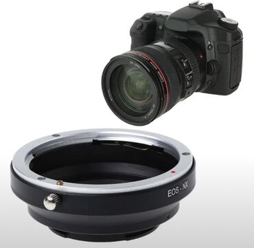 canon ef: Кольцо адаптера для объектива Canon EOS EF на Samsung NX5 NX10 NX20