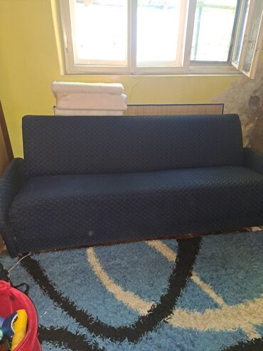 garniture trosed dvosed fotelja: Color - Blue, Used
