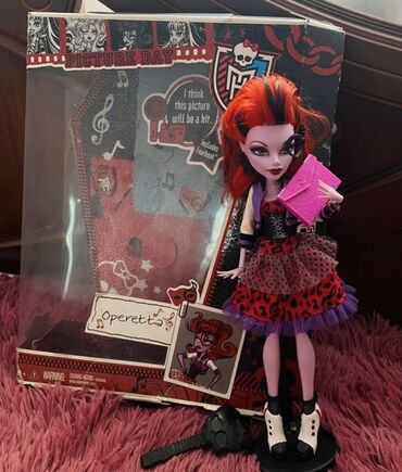 набор доктора: Кукла Monster High Operetta – серия Picture Day. В полной