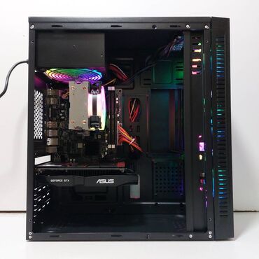 Masaüstü kompüterlər və iş stansiyaları: Oyun üçün Kompüter "RGB Gaming Core i5 4570 GTX1050 2GB 256GB NVME” — 12