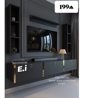 Tv stend tv alti sifarisle hazırlanır. ⚜️Rəng ve olcu seçimi var