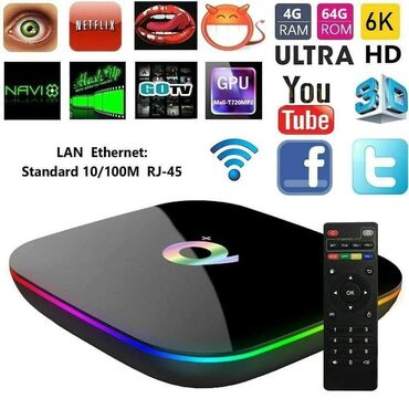 TV i video: Cena 5.100 dinara Smart tv box Android TV box TV BOX ANDROID Q+