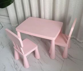 детская парта со стульчиком: Балдар үчүн үстөл, Жаңы, Башка материал, Бөлүп төлөө менен, Өзү алып кетүү, Акылуу жеткирүү