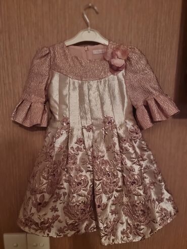 qisa donlar: Детское платье цвет - Розовый