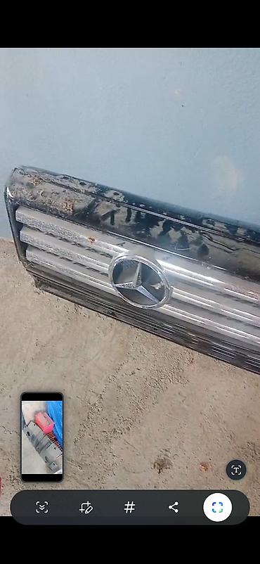 bmw x5 e53: Mercedes-Benz üçün ön radiator barmaqlığı və qabaq qoruyucu dəmir — 2