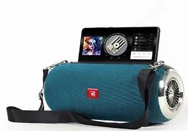 mini bar za pice: Bluetooth prenosni zvučnik sa FM radiom i držačem za telefon/tablet - — 7