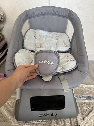 купить качелю: Электрокачеля для малышей Coolbaby - Тип: автоматическая — 3